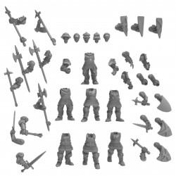  Duncan Shadow -Soldats épées boucliers 
