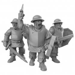  Duncan Shadow -Soldats épées boucliers  