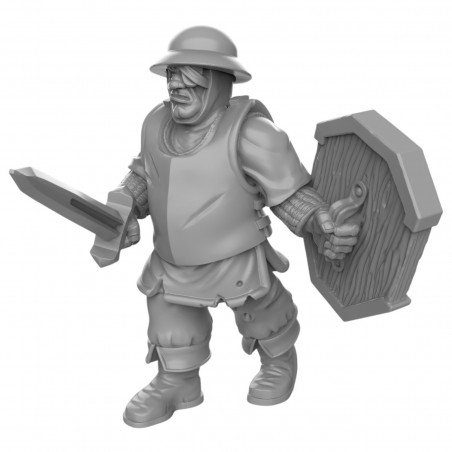  Duncan Shadow -Soldats épées boucliers  
