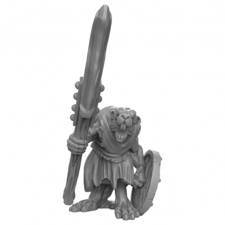  Duncan Shadow - Rat avec bouclier lance 