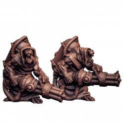 "Figurines Hommes-Rats Duncan Shadow - Miniatures 28/30mm pour Wargames & JDR"

