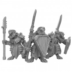  Duncan Shadow - Guerriers rats hallebarde 