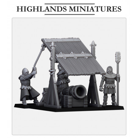 Galia Highland Miniatures - Figurines 3D Inspirées des Bretonniens pour Wargames Fantasy