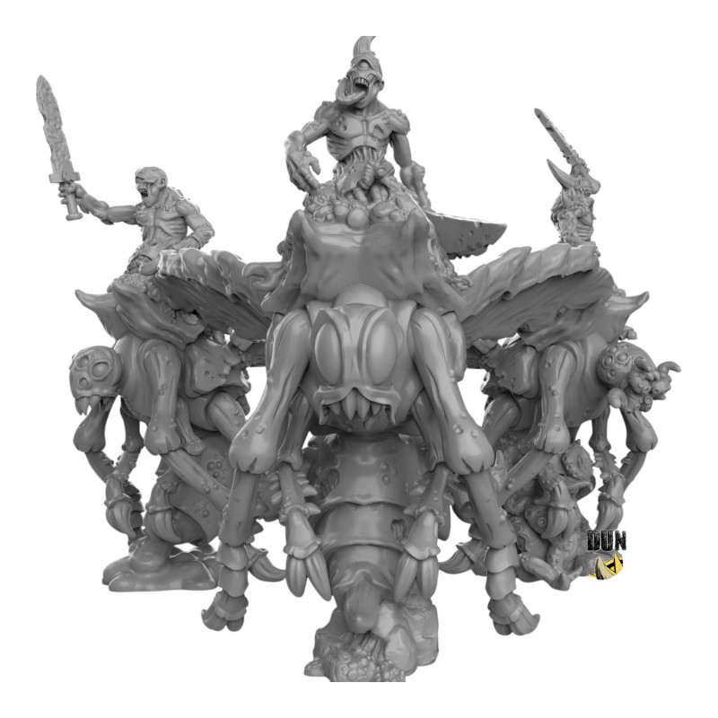 Duncan Shadow - Plague Demon riding Fly  
