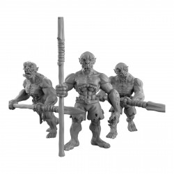 Duncan Shadow - Ghouls with spears  