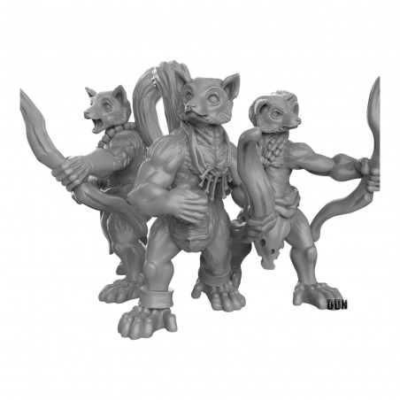 Duncan Shadow - Lemur with Bows  