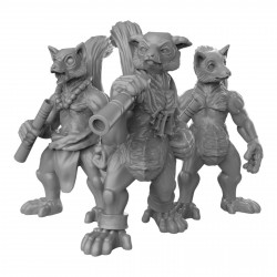 Duncan Shadow - Lemur with Blowguns   