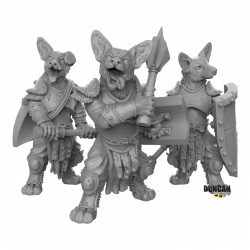 Duncan Shadow - Chiens bouclier + arme  