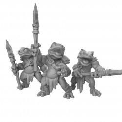 Duncan Shadow - Grenouilles avec lances  