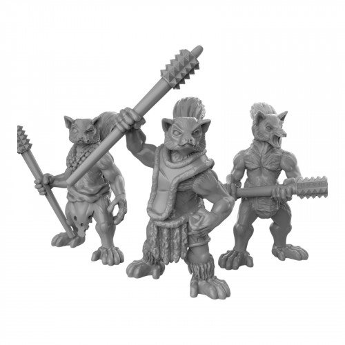 Duncan Shadow - Lemur Folk with Warclub  