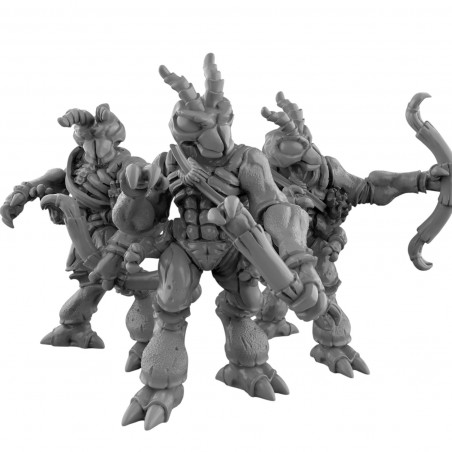 Duncan Shadow - Thri-Kreen with bows  