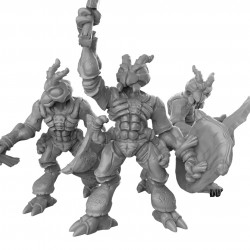 Duncan Shadow - Thri-Kreen with Swords  