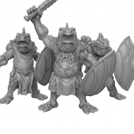Duncan Shadow - Fish folk with weapons  