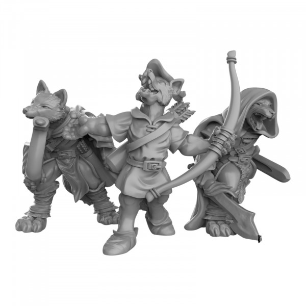 Duncan Shadow - Kitsune Fox Folk Ranger  