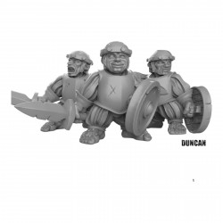 Duncan Shadow - Halfling with Sword   