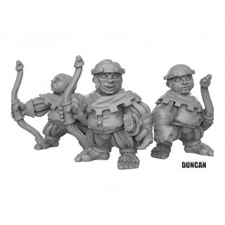 Duncan Shadow - Halfling with Bows  