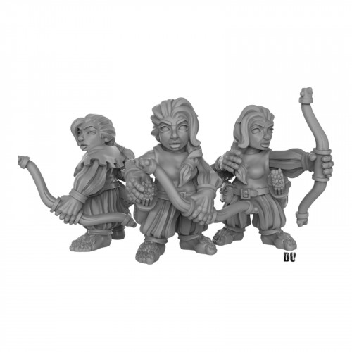 Duncan Shadow - Female Halflings bows  
