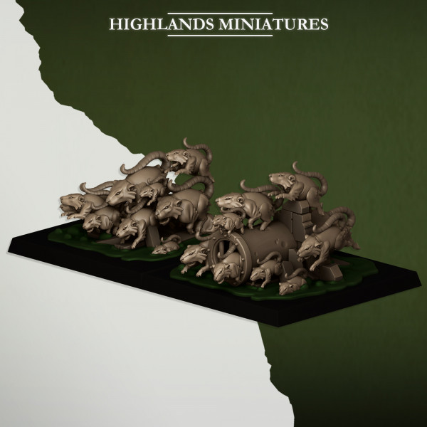 Higlands Miniature - Rats Swarm   