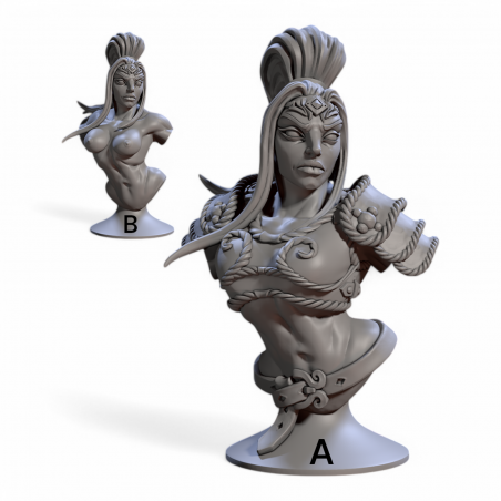 Buste -Shieldwarden Dracona Pin-Up 10cm 