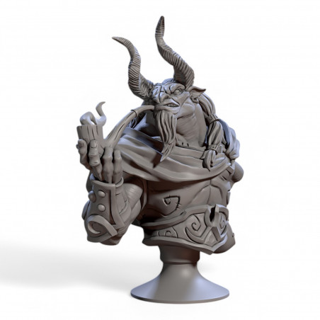 Buste - Arkos - Minoc Bounty Hunter - 10cm 