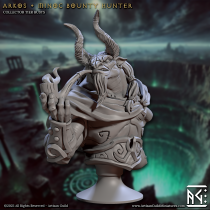Buste - Arkos - Minoc Bounty Hunter - 10cm 