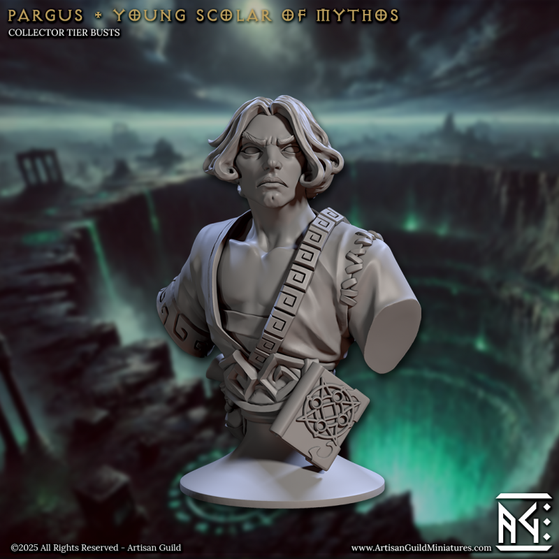 Buste - Pargus - Young Scolar of Mythos - 10cm 