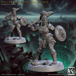 Artisan Guild - Shieldwarden Dracona - Pin-up  (2)
