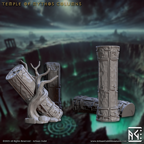 Artisan Guild - Mimic et Temple  of Mythos Columns (lots de 6) 