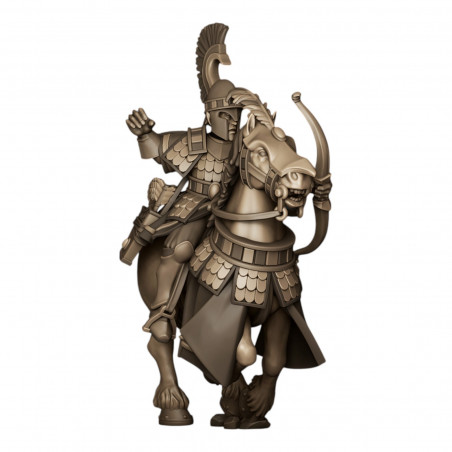 Higlands Miniature - Aegan Elves Cavaliers argentés   