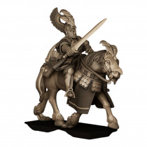 Higlands Miniature - Aegan Elves Cavaliers argentés   