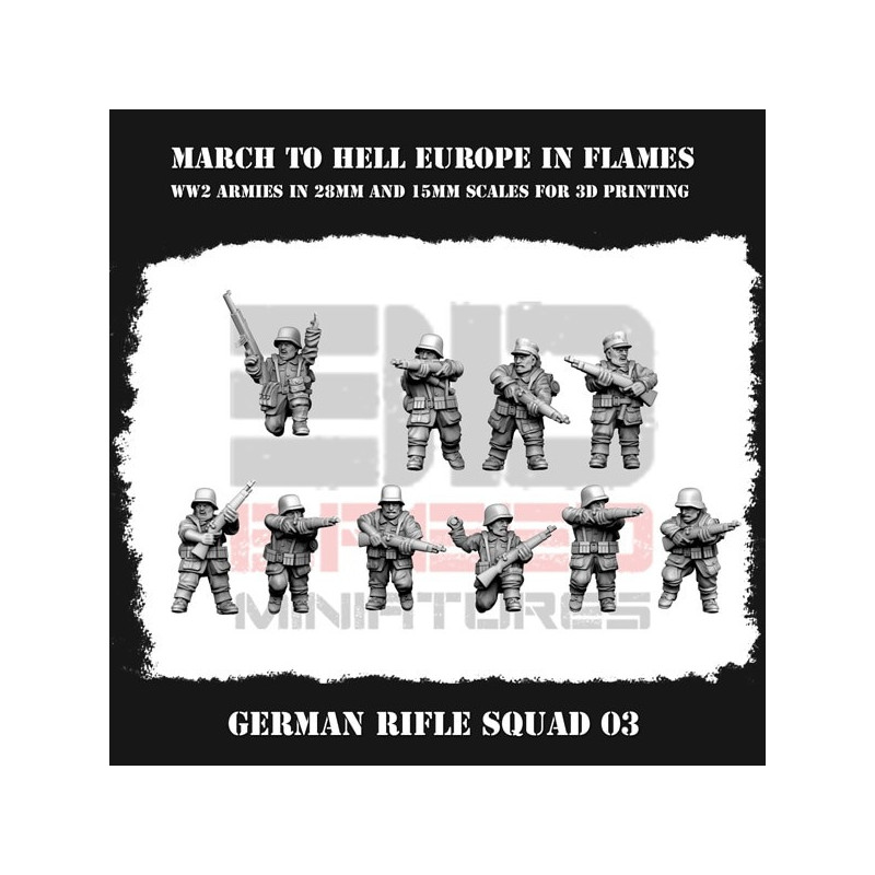 Wehrmacht - Rifle squad 1jj 