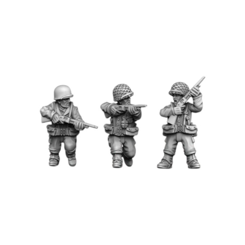 Impréssion 3D Figurines WWII US Shotgun soldiersk 