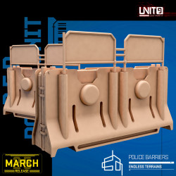 Unit-9 - Police Barriers 2 (2 pièces) 