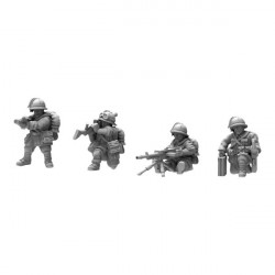 Infanterie Italienne WW2 – Figurines Résine 3D 28mm / 15mm – Wargame Historique
