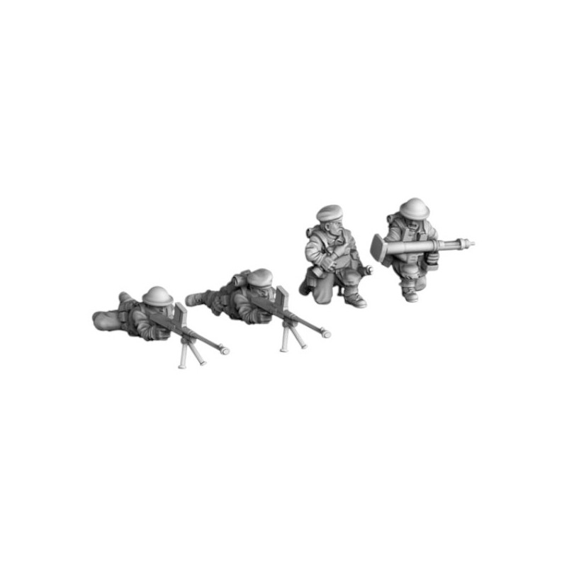 Infanterie Anglaise – Seconde Guerre mondiale | Figurines en Résine – La Boîte à Rabiots


