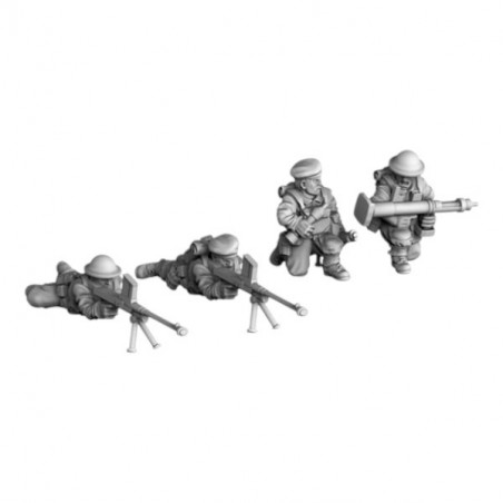 Infanterie Anglaise – Seconde Guerre mondiale | Figurines en Résine – La Boîte à Rabiots

