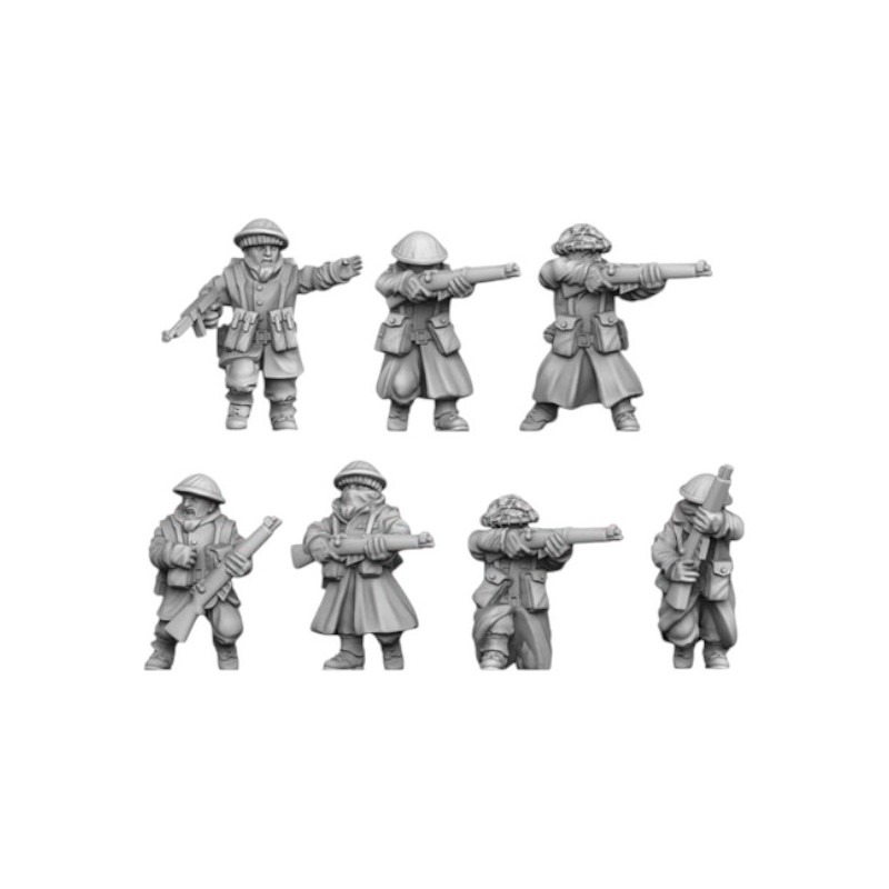 Angleterre Hiver - rifle squad 2 