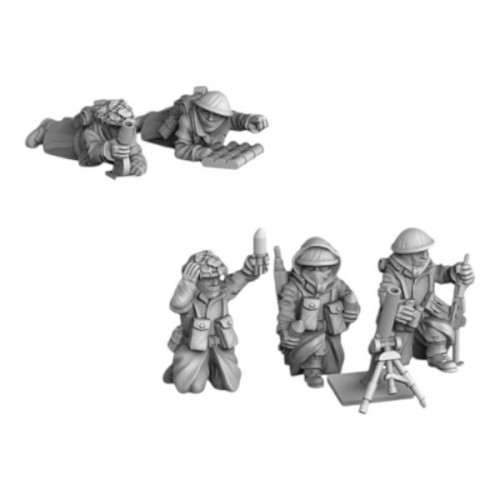 Angleterre Hiver - mortar team 1 