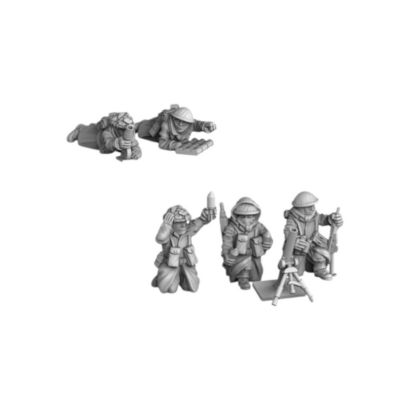 Angleterre Hiver - mortar team 1 