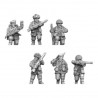 Impréssion 3D Figurines WWII Armée Angleterre Airborne Riflesquad 01 