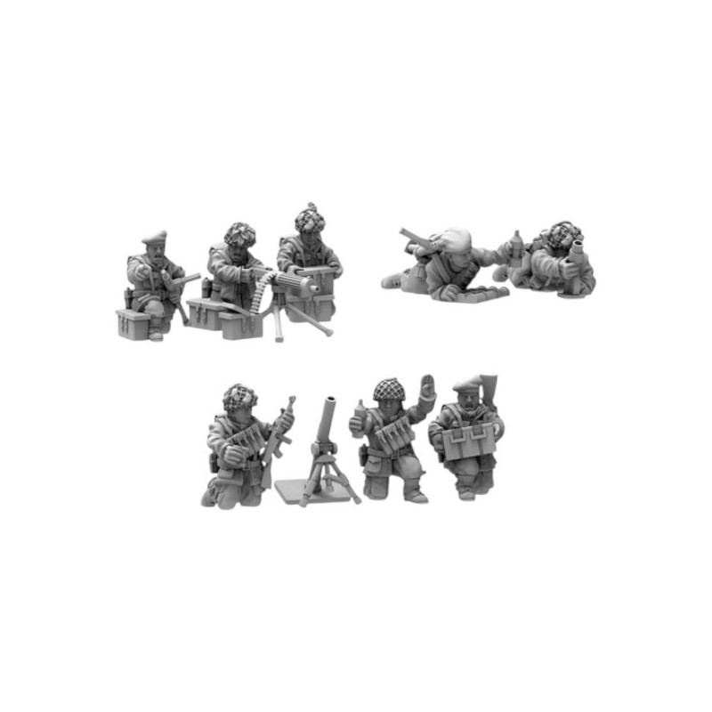 Infanterie Airborne Britannique – 3D Breed Miniatures – Figurines WW2 Résine

