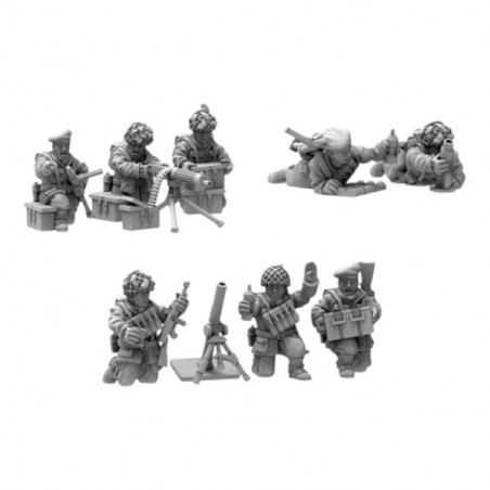 Infanterie Airborne Britannique – 3D Breed Miniatures – Figurines WW2 Résine

