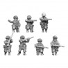 Impréssion 3D Figurines WWII US Airborne Rifle squad 2 