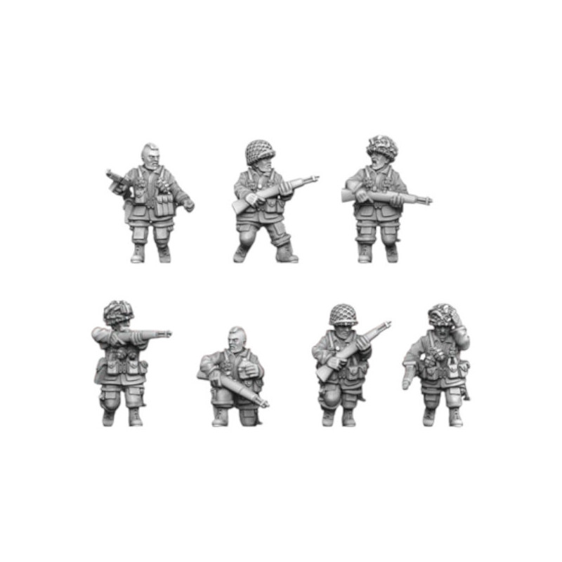 Impréssion 3D Figurines WWII US Airborne Rifle squad 2 