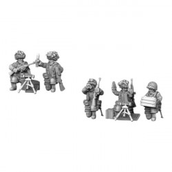 Impréssion 3D Figurines WWII US Airborne Mortar teams 1 