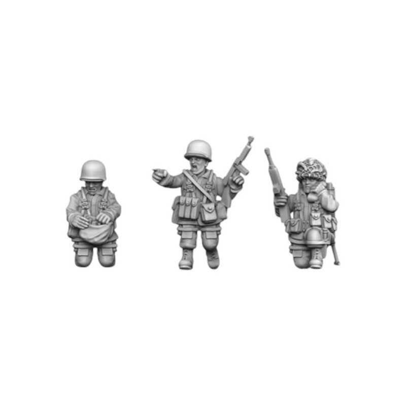 Impréssion 3D Figurines WWII US Airborne HQ 1 
