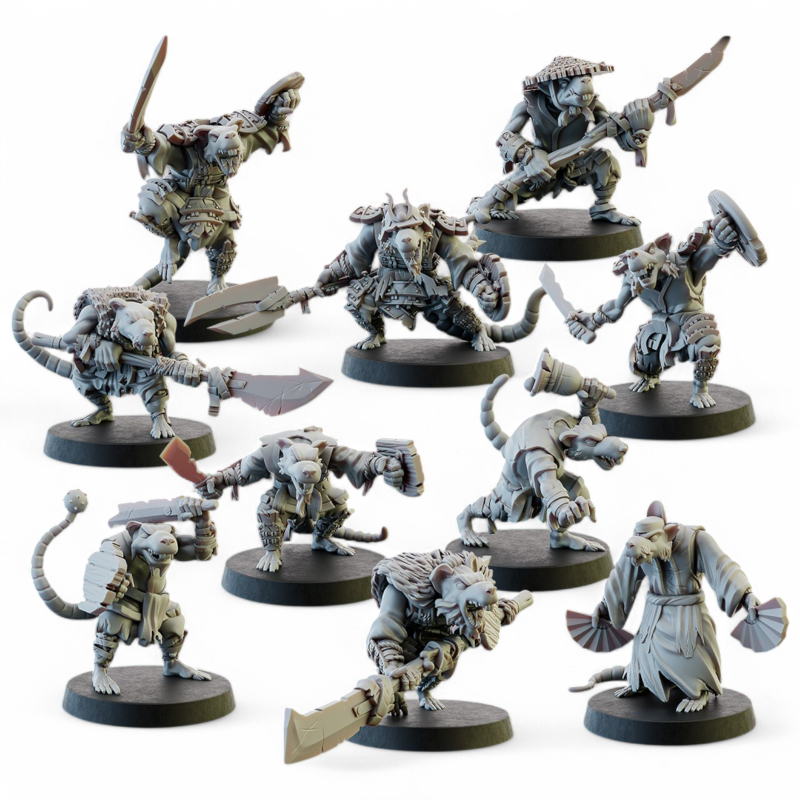 Ashigaru Rats 