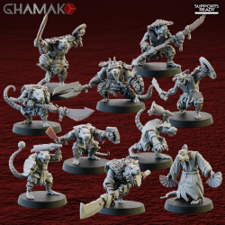 Ashigaru Rats  (2)