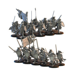Guerriers de Mercia – Figurines Humains Résine 28mm | Lost Kingdom

