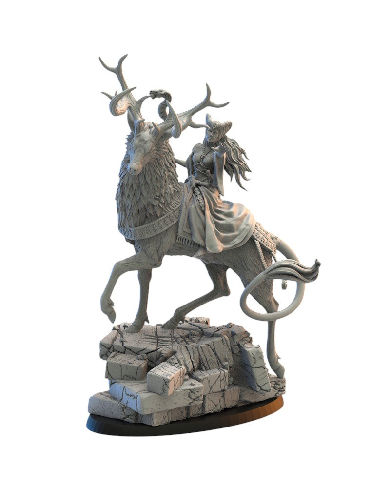 Kingdom of Mercia - Sorciere sur cerf géant - Imagen 1 de 1